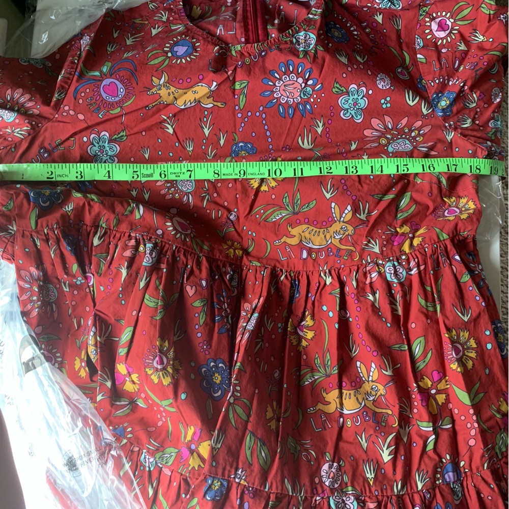 La DoubleJ Rent the Runway Pre-Loved Bambi Dress, Red, Medium - Picture 10 of 16
